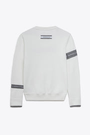 Felpa JapTake-away colore bianco da donna senza cappuccio